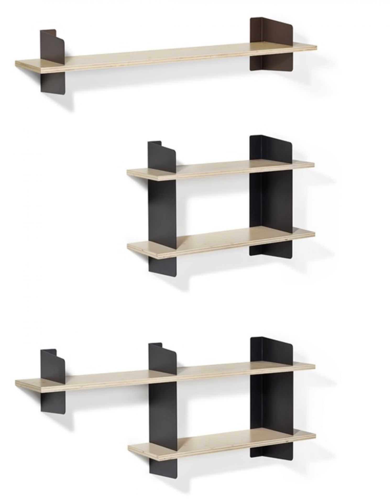 Atelier wall shelf spruce/fir Richard Lampert